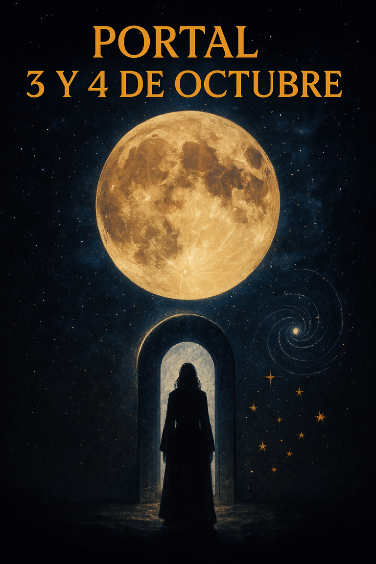 🌕✨ Portal 3 y 4 de Octubre 2025: El Llamado Cósmico a Renacer