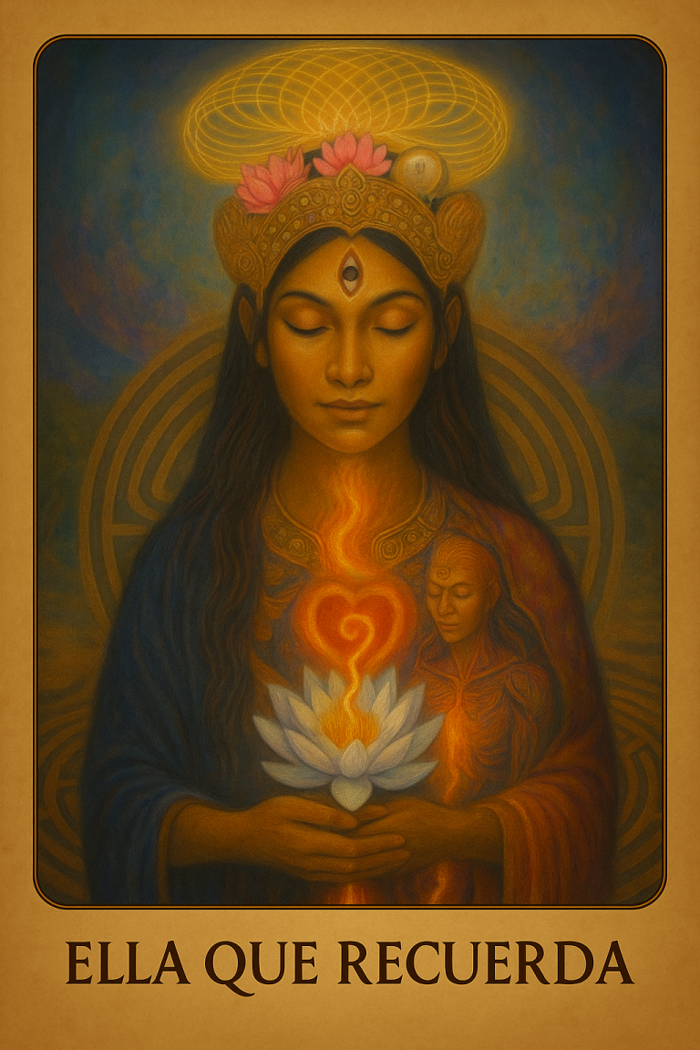 Ella que recuerda: El Fuego Sagrado del Fin de los Tiempos