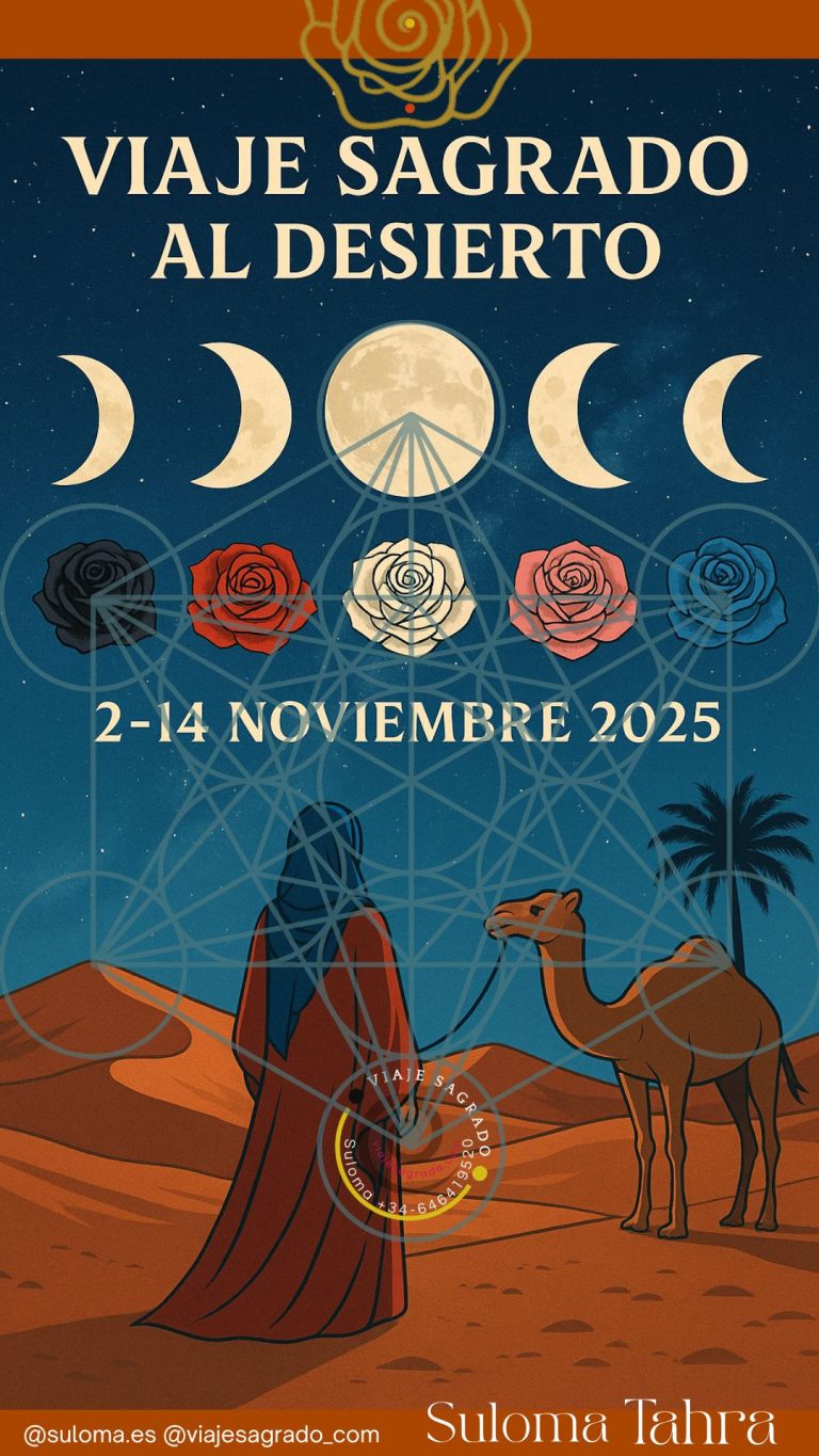 “El Corazón que Escucha, al cuerpo que es Grial y Templo ” — Viaje Iniciático al Desierto 2 al 14 de noviembre de 2025
