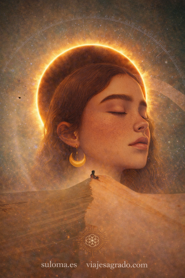 El Eclipse como portal del alma: cuando la verdad deja de callar y ella Se RECUERDA.
