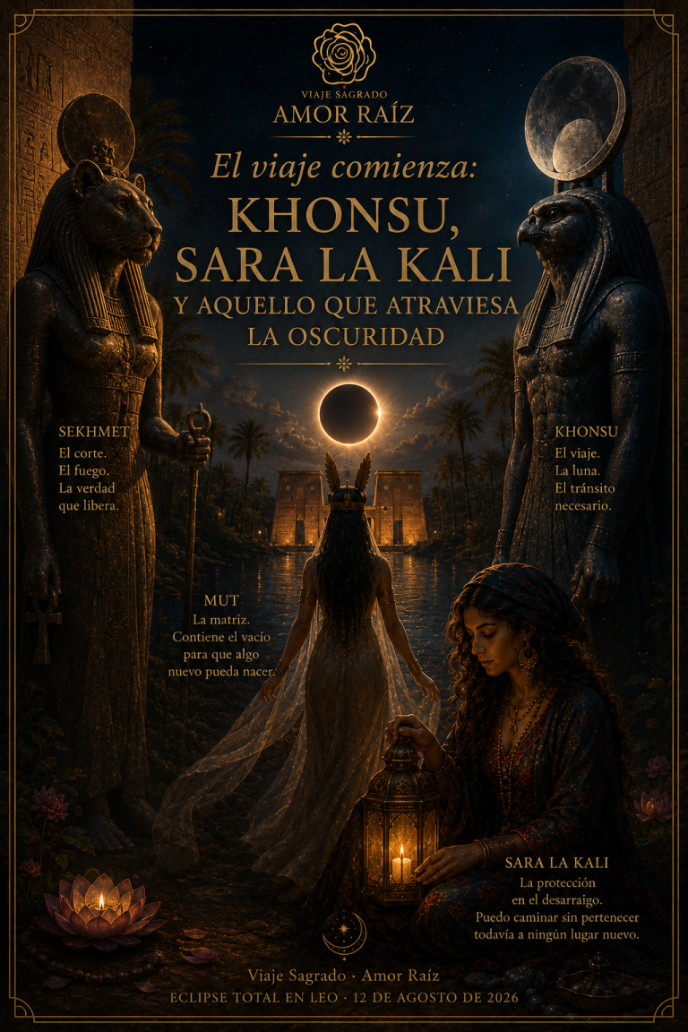 Cuando el dios abandona su templo: ECLIPSE TOTAL EN LEO · 12 DE AGOSTO DE 2026