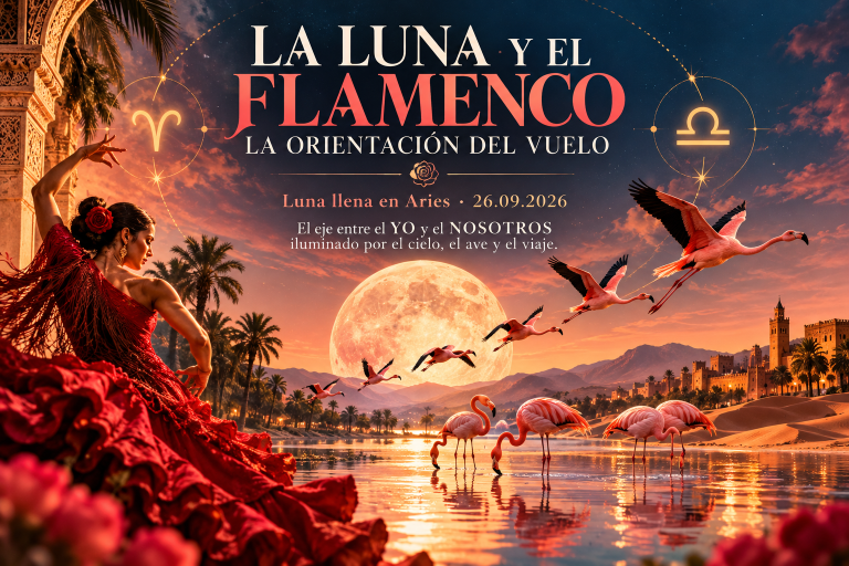 LA LUNA Y EL FLAMENCO · LA ORIENTACIÓN DEL VUELO