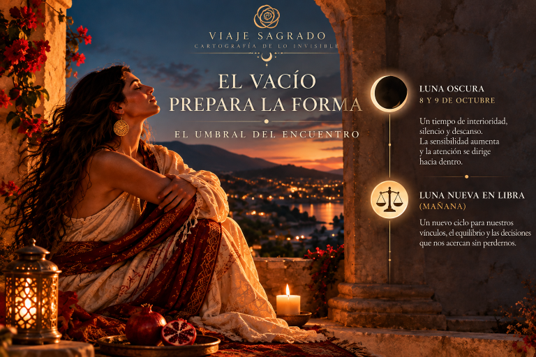 EL VACÍO PREPARA LA FORMA · EL UMBRAL DEL ENCUENTRO